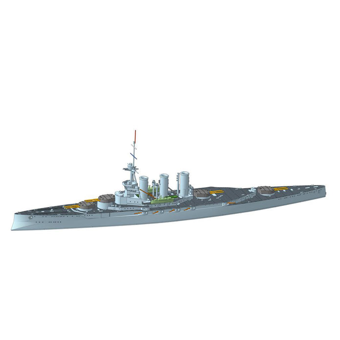 Brtiish Battlecruiser HMS Tiger Scale 1:1200 Metallic Details MDR1200-02