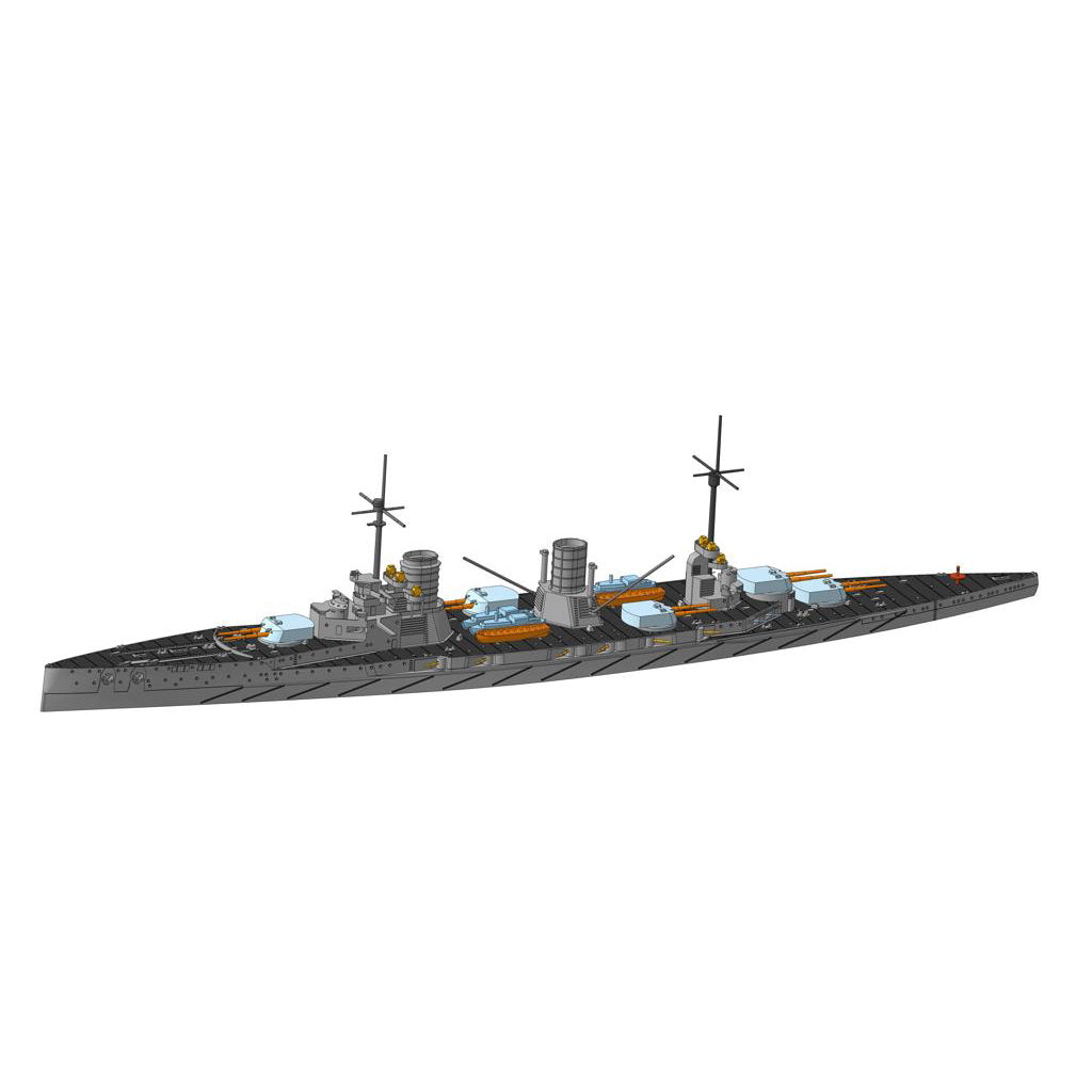 German Battlecruiser SMS Seydlitz Scale 1:1200 Metallic Details MDR1200-03