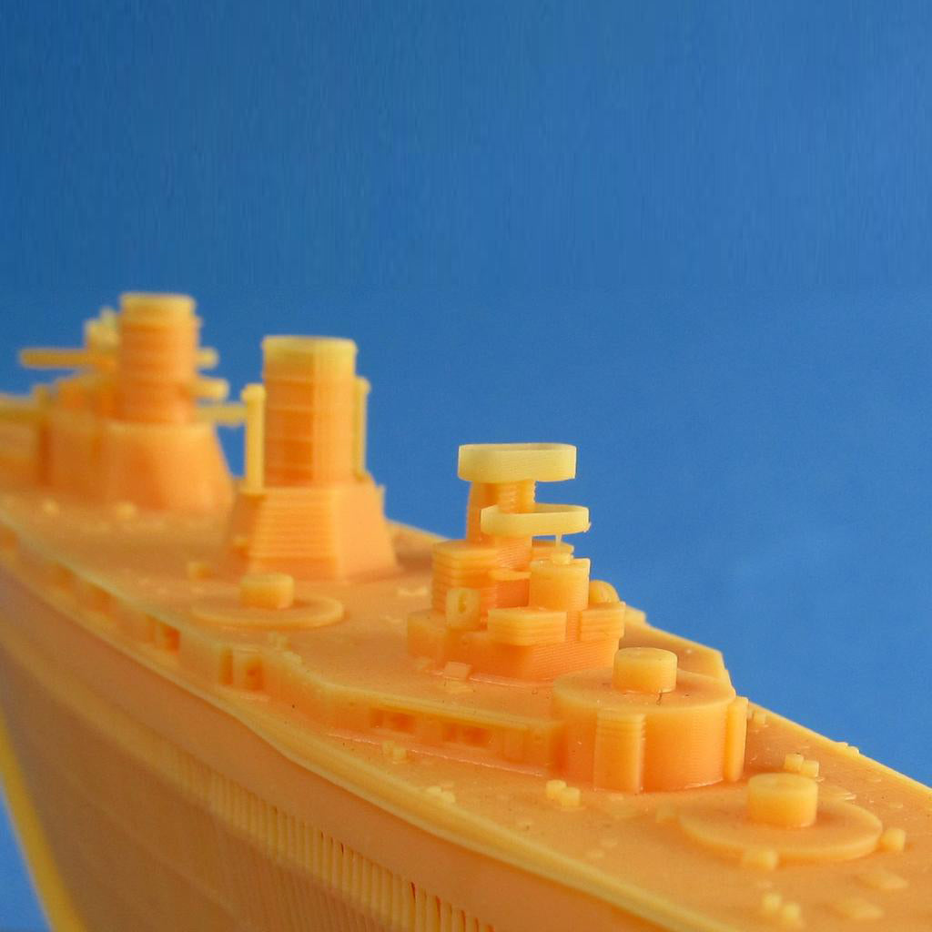 German Battlecruiser SMS Seydlitz Scale 1:1200 Metallic Details MDR1200-03
