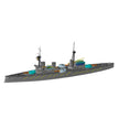 Brtiish Battlecruiser HMS Indomitable Scale 1:1200 Metallic Details MDR1200-04
