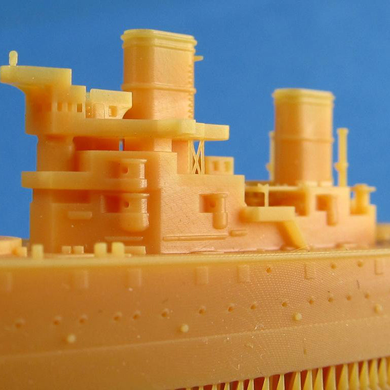 Brtiish Battlecruiser HMS Indomitable Scale 1:1200 Metallic Details MDR1200-04