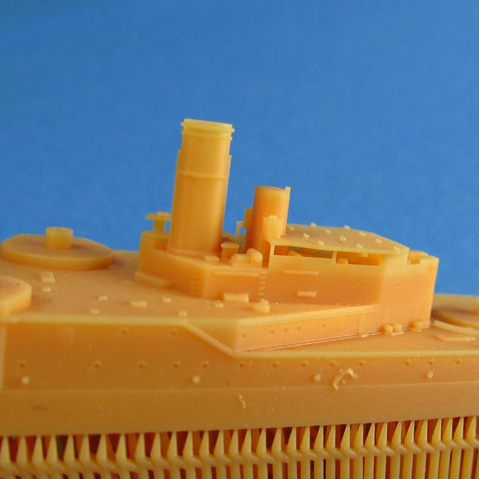 Brtiish Battlecruiser HMS Indomitable Scale 1:1200 Metallic Details MDR1200-04