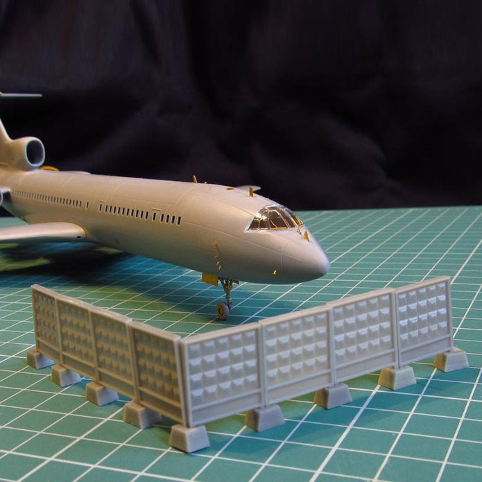 Concrete fence PO-2 Scale 1:144 Metallic Details MDR14401