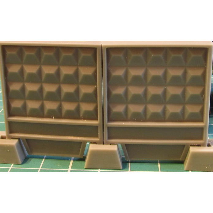 Concrete fence PO-2m Scale 1:144 Metallic Details MDR14402