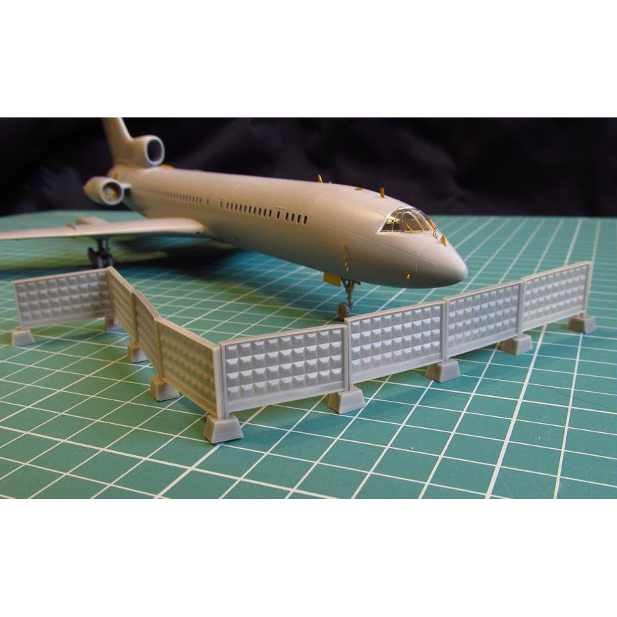 Concrete fence P6V Scale 1:144 Metallic Details MDR14405