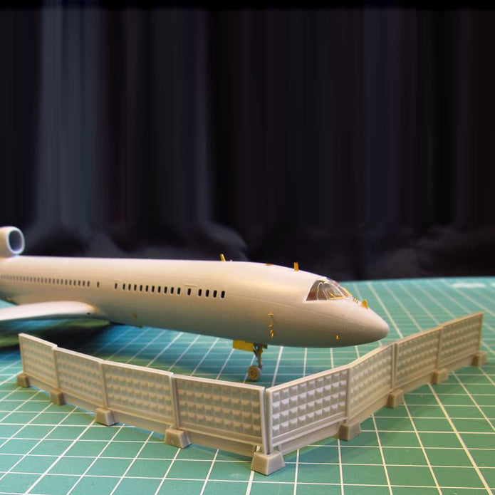 Concrete fence P6Vm Scale 1:144 Metallic Details MDR14406