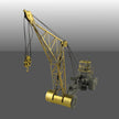 US Aircraft Recovery Crane NS60 (1960's) Scale 1:144 Metallic Details MDR14409