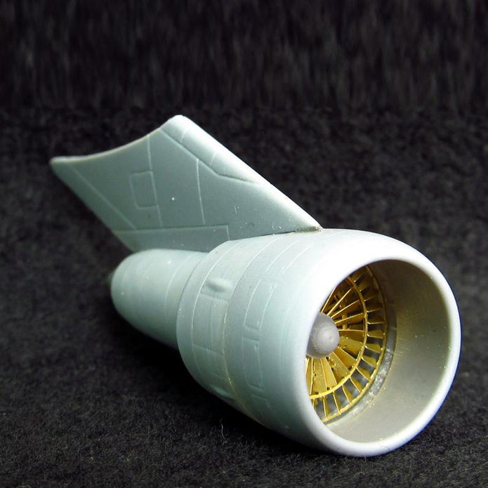 Lockheed C-5B Galaxy, Engines Detailing Sets, Resin & Photoetch, Scale 1:144 (Recommended for kit: Roden) Metallic Details MDR14410 - For Aircraft Model Kits