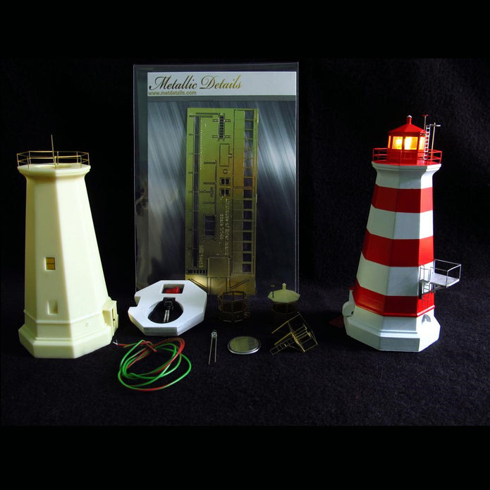 Lighthouse of Brier Island Scale 1:144 Metallic Details MDR14413