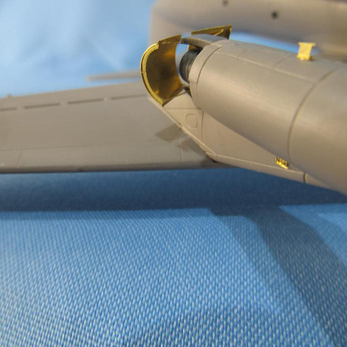 Lockheed C-141 Starlifter, Engines Detailing sets, (Resin & Photoetch) Scale 1:144 (Recommended for kit: Roden) Metallic Details MDR14414 - For Models Aircraft Kits