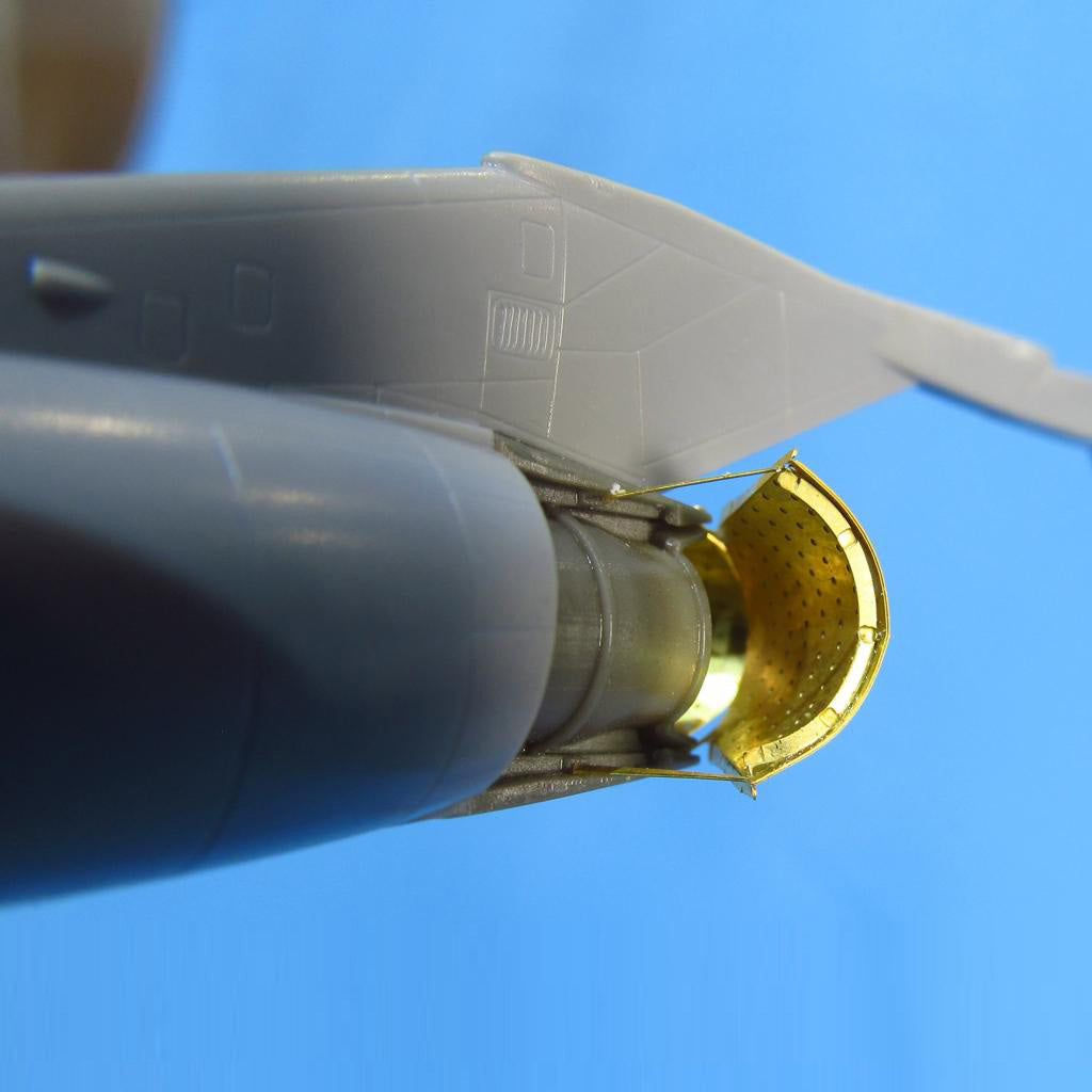 Ilyushin Il-76, Engines Detailing sets (Resin & Photoetch) Scale 1:144 (Recommended for kit: Zvezda) Metallic Details MDR14415 - For Aircraft Kit Model