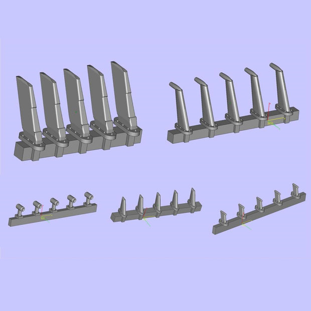Antennas and sensors of Soviet civil aviation Scale 1:144 Metallic Details MDR14416