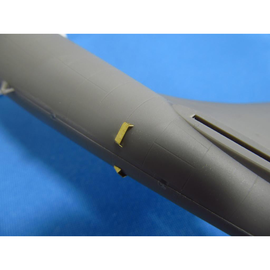 Detailing set for aircraft model Convair B-36 Peacemaker Exterior, Antennas and chassis niches (for Roden) Scale 1:144 Metallic Details MDR14417
