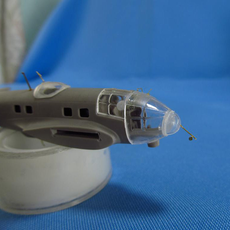 Detailing set for aircraft model Heinkel He 111 (for Roden) Scale 1:144 Metallic Details MDR14418