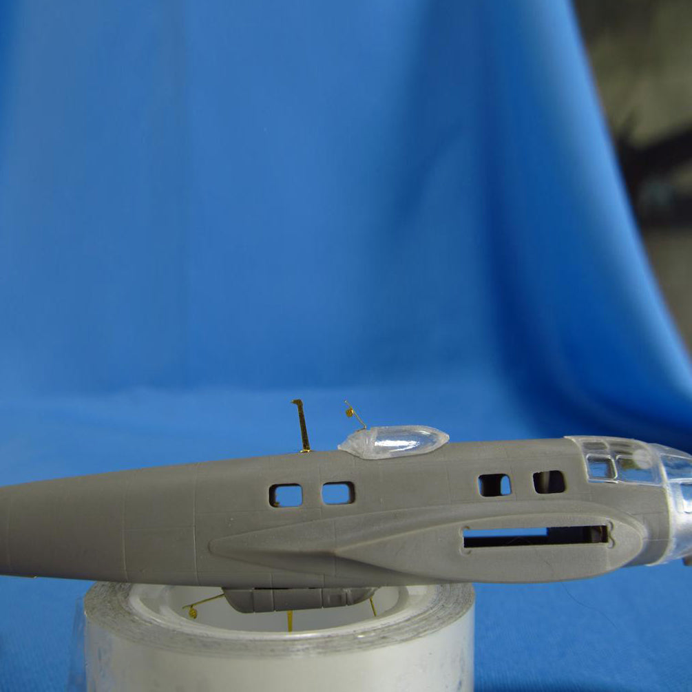 Detailing set for aircraft model Heinkel He 111 (for Roden) Scale 1:144 Metallic Details MDR14418