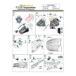 Detailing set for aircraft model Douglas C-133 Cargomaster - Exterior (for Roden) Scale 1:144 Metallic Details MDR14422