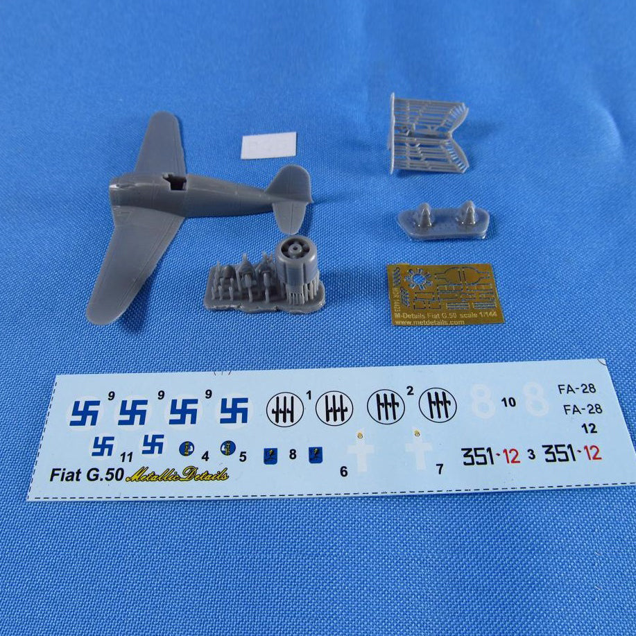 Fiat G.50 Freccia Scale 1:144 Metallic Details MDR14423