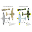 Fiat G.50 Freccia Scale 1:144 Metallic Details MDR14423