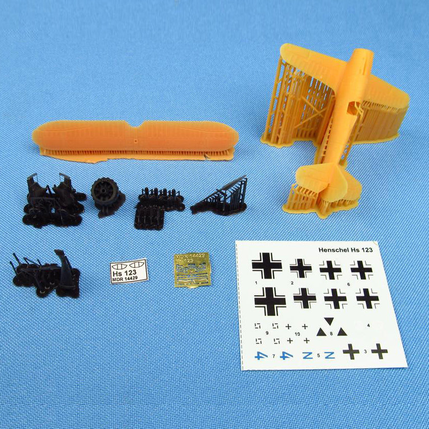 Henschel Hs-123 Scale 1:144 Metallic Details MDR14429