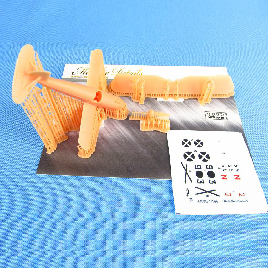 Arado Ar 68E Aircraft Model Kit Scale 1:144 Metallic Details MDR14430