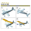Arado Ar 68E Aircraft Model Kit Scale 1:144 Metallic Details MDR14430