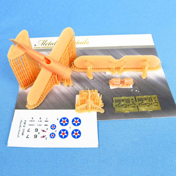 Grumman F3F-2 Aircraft Model Scale 1:144 Metallic Details MDR14434