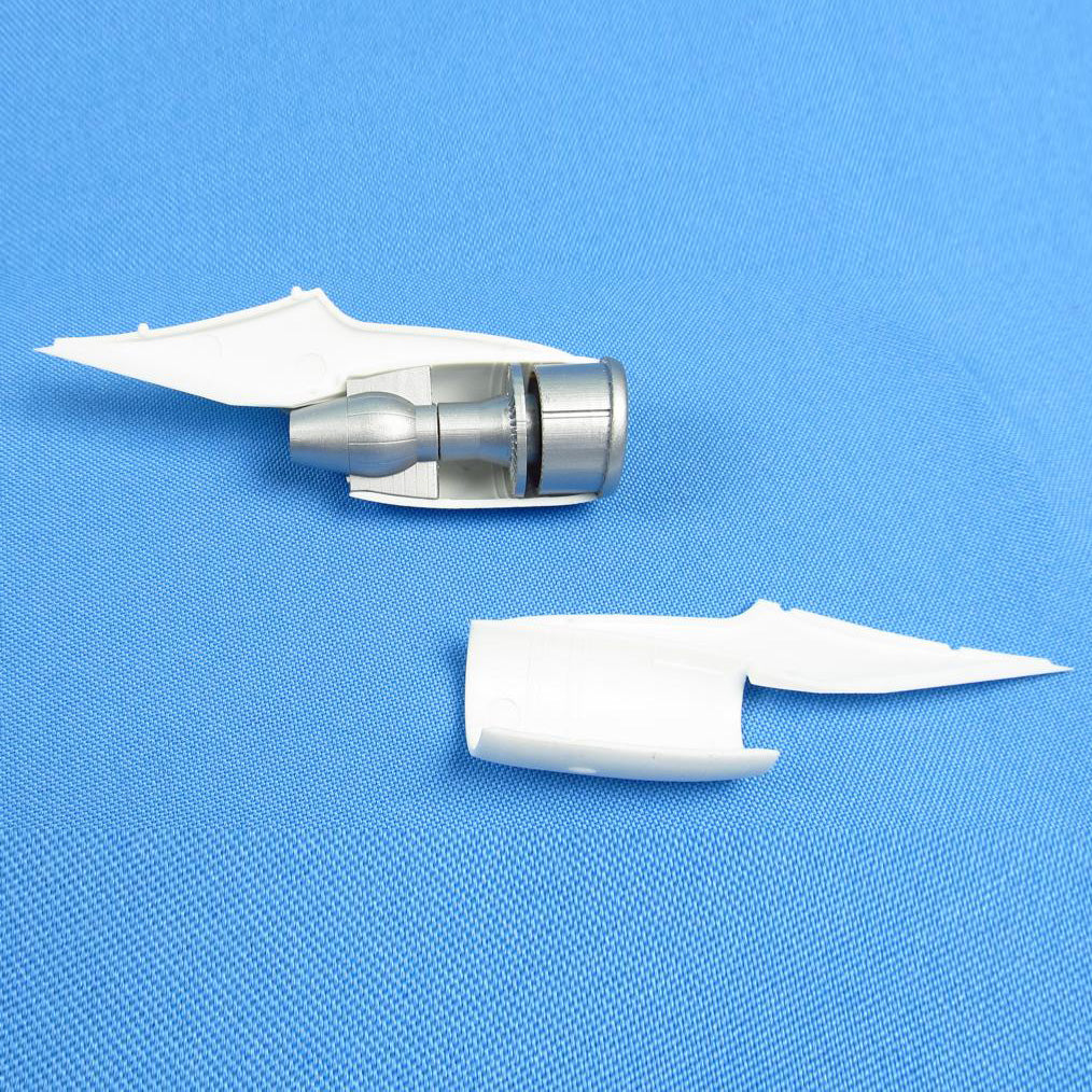 An-124 Ruslan, Engines Detailing sets (3D-Printed) Scale 1:144 (Recommended for kit: Revell) Metallic Details MDR14435 - For Model Kits Aircraft
