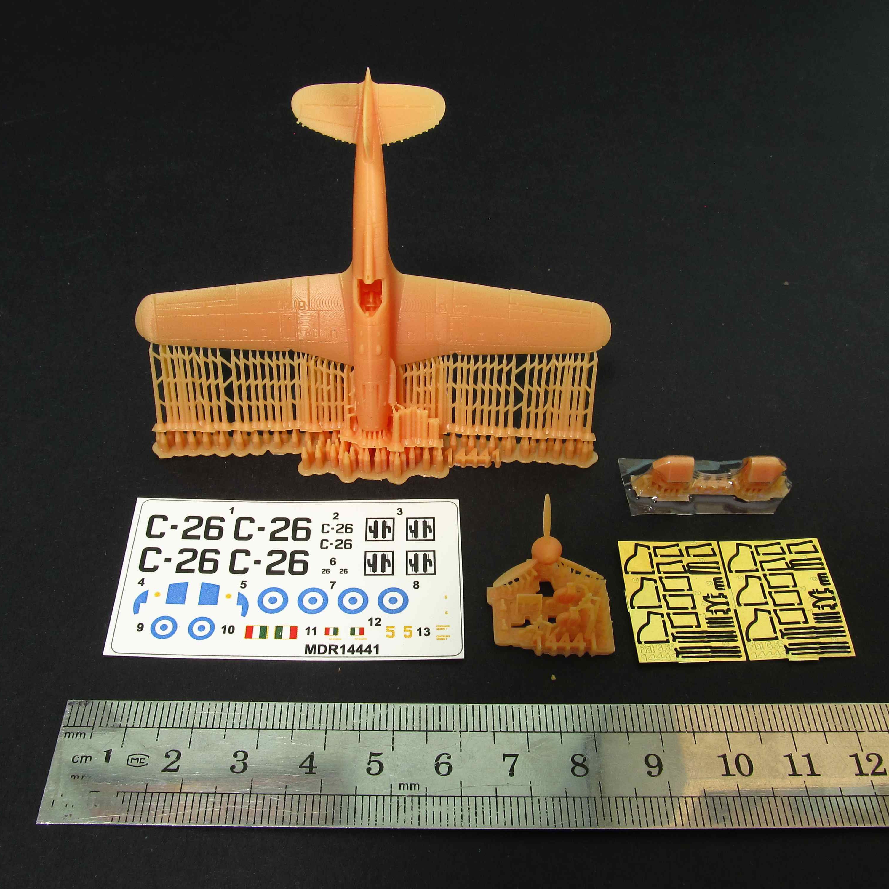 Fiat G.55 Centauro Scale 1:144 Metallic Details MDR14441