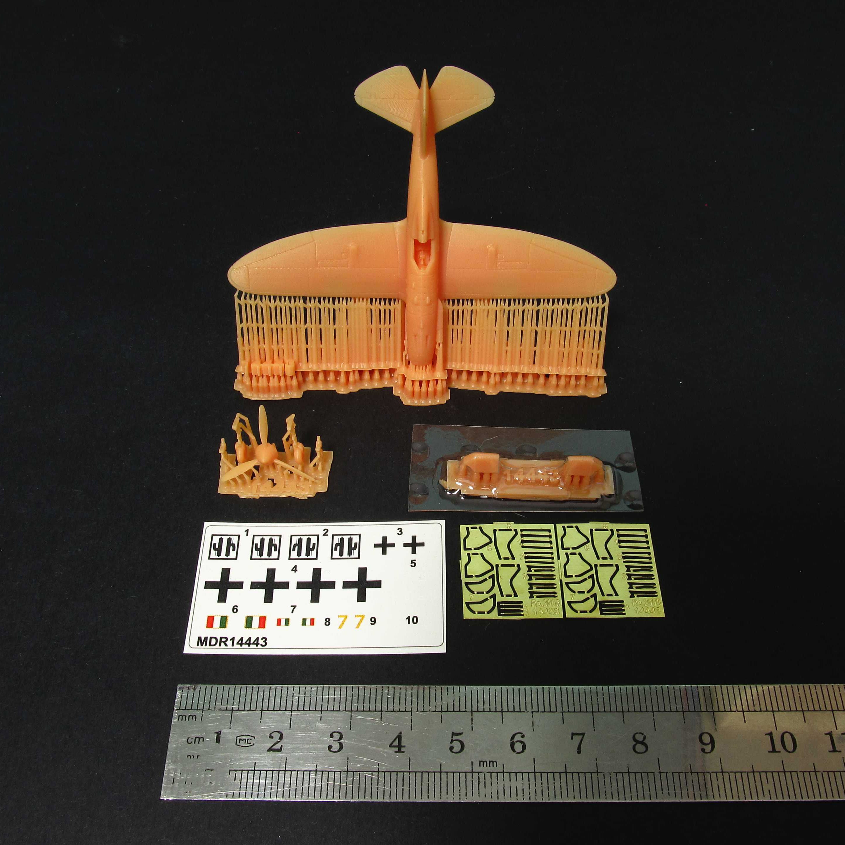 Reggiane Re.2005 Sagittario Scale 1:144 Metallic Details MDR14443