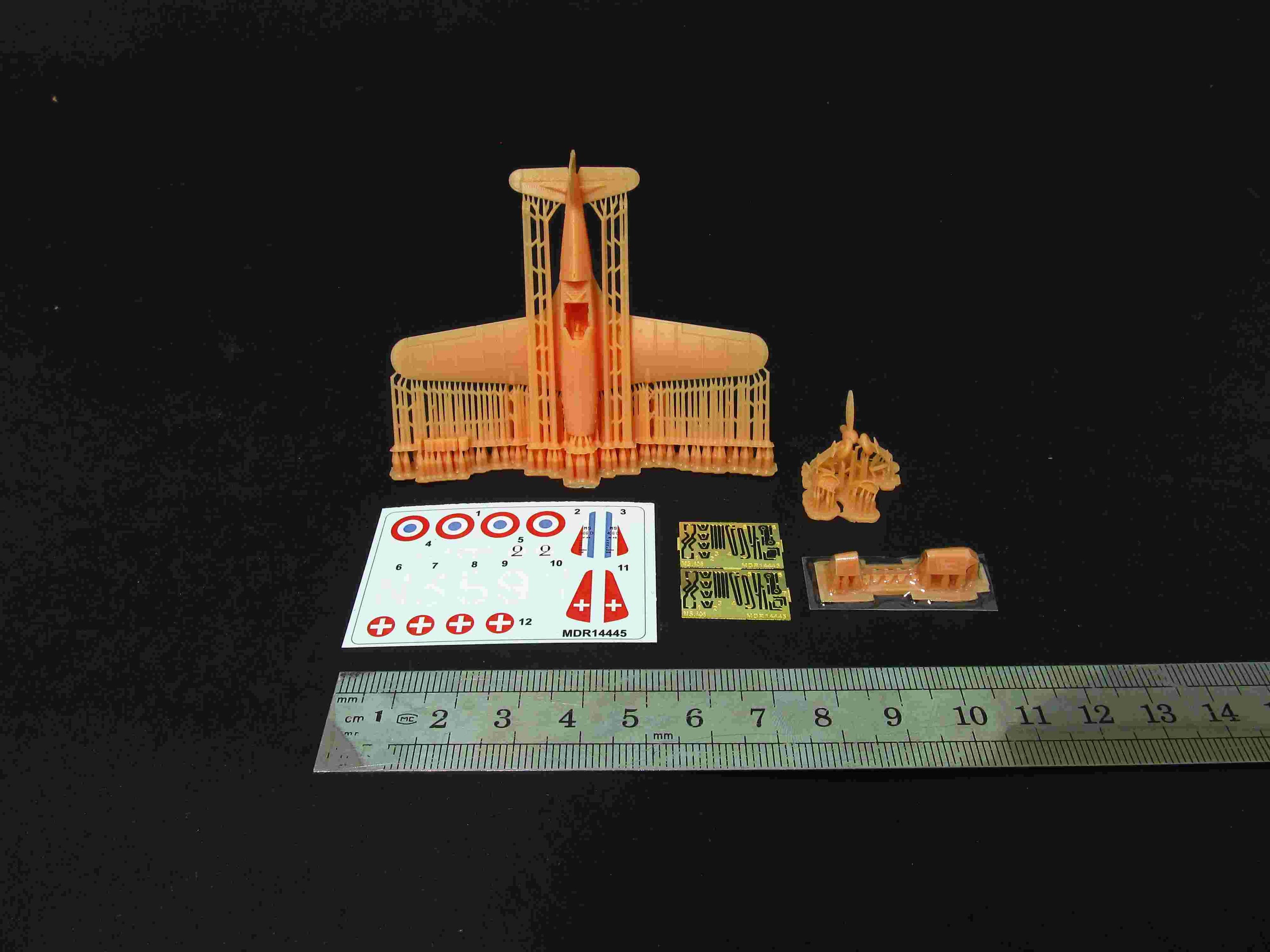 Morane-Saulnier MS.406C.1 Scale 1:144 Metallic Details MDR14445