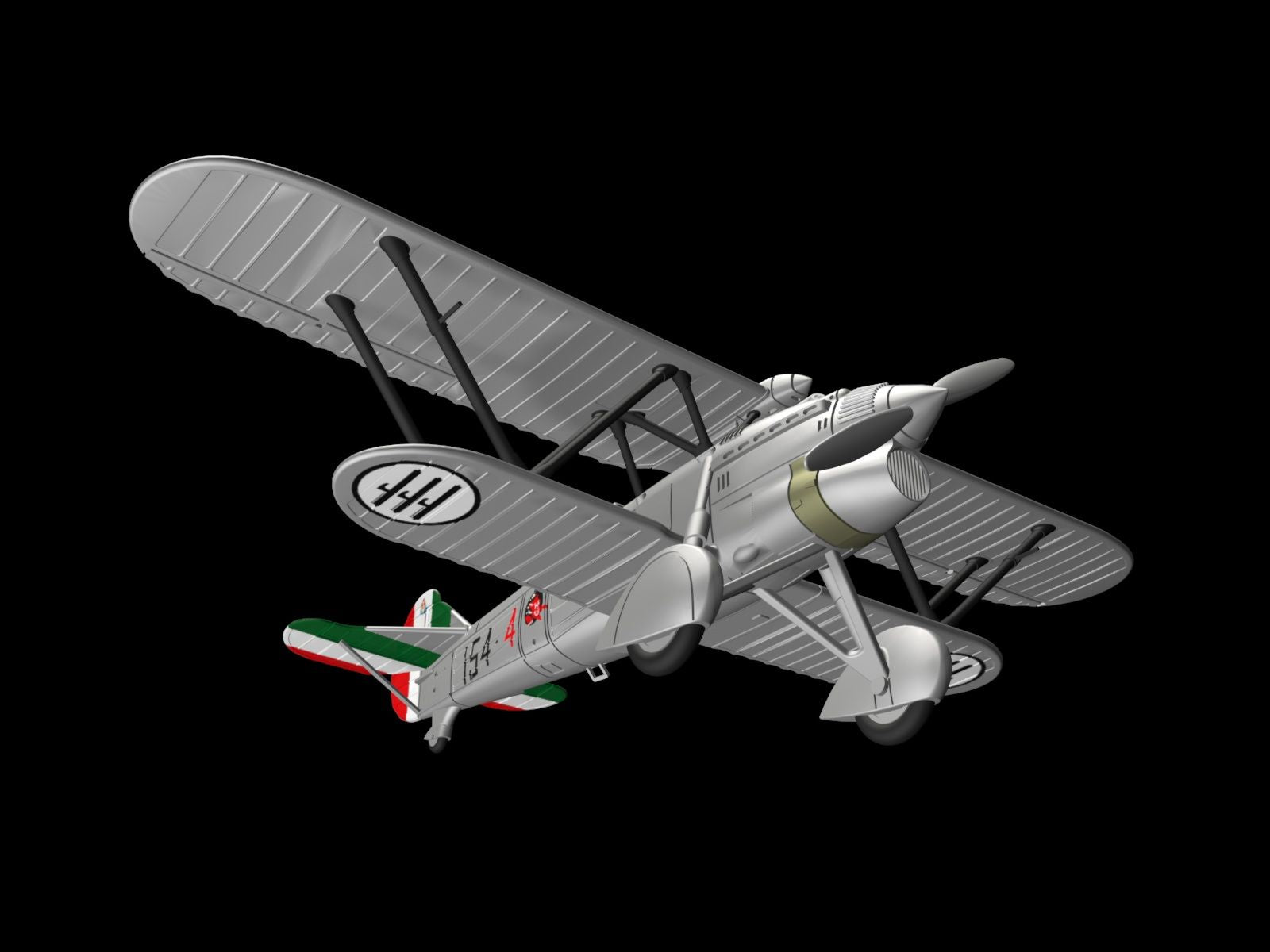 Fiat CR.32 Quarter Scale 1:144 Metallic Details MDR14447
