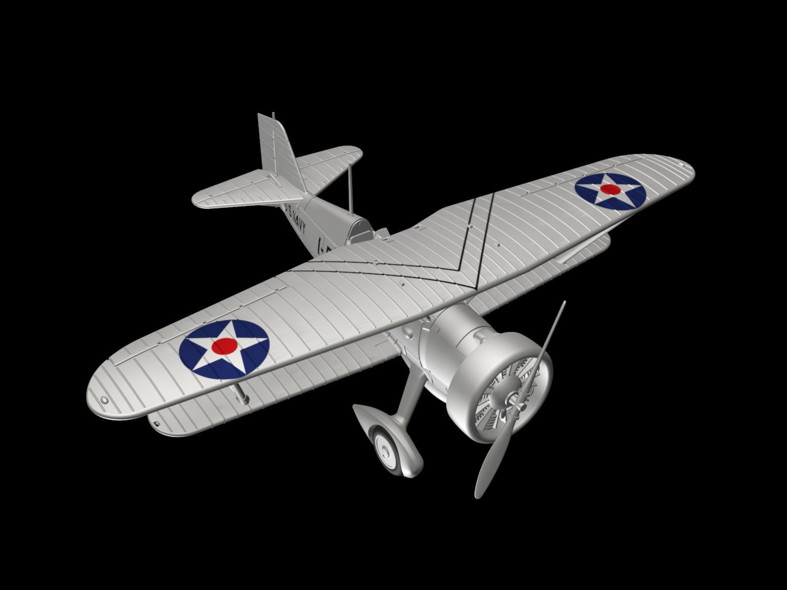 Curtiss F11C-2 Goshawk Scale 1:144 Metallic Details MDR14450