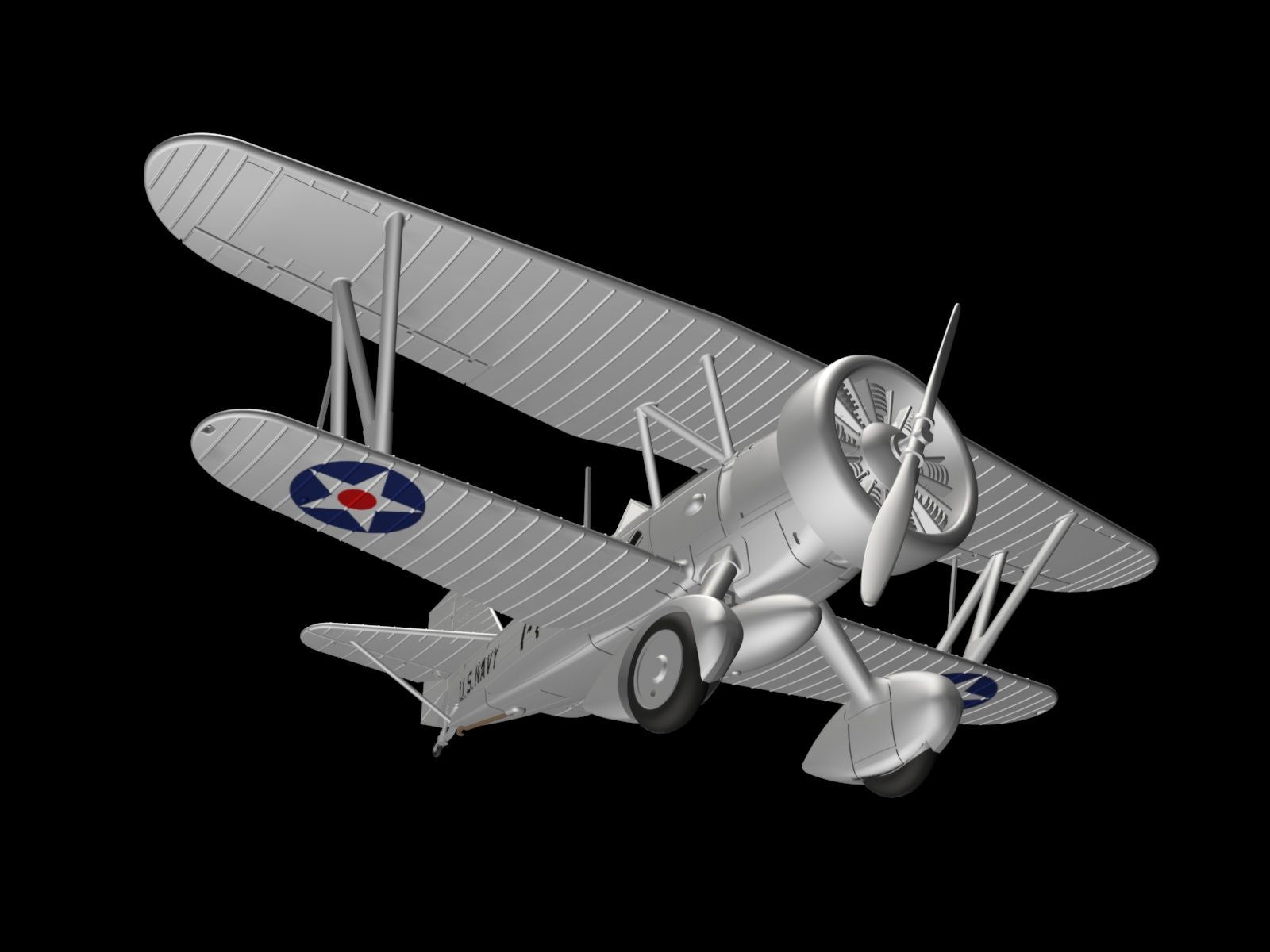 Curtiss F11C-2 Goshawk Scale 1:144 Metallic Details MDR14450