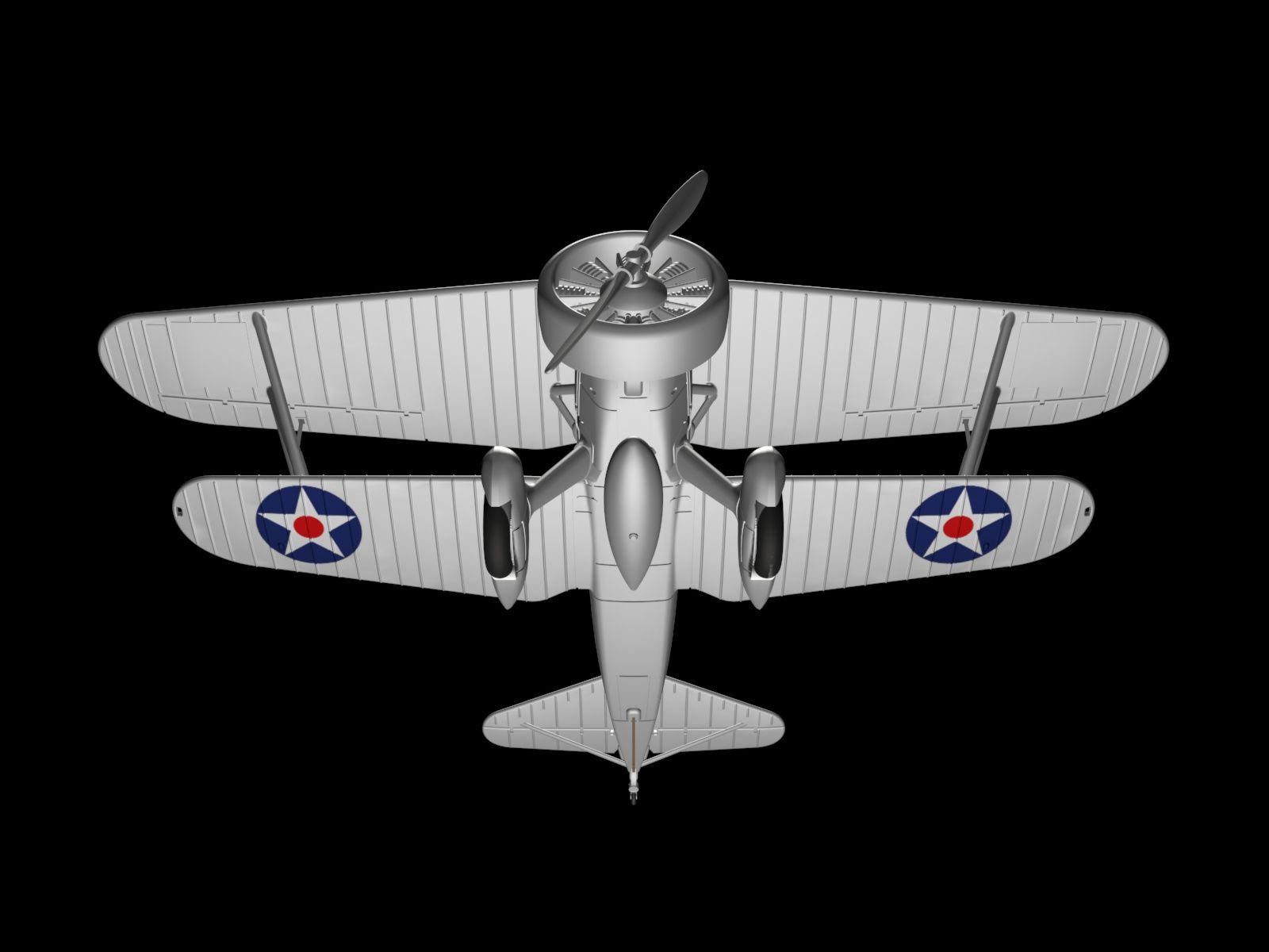 Curtiss F11C-2 Goshawk Scale 1:144 Metallic Details MDR14450