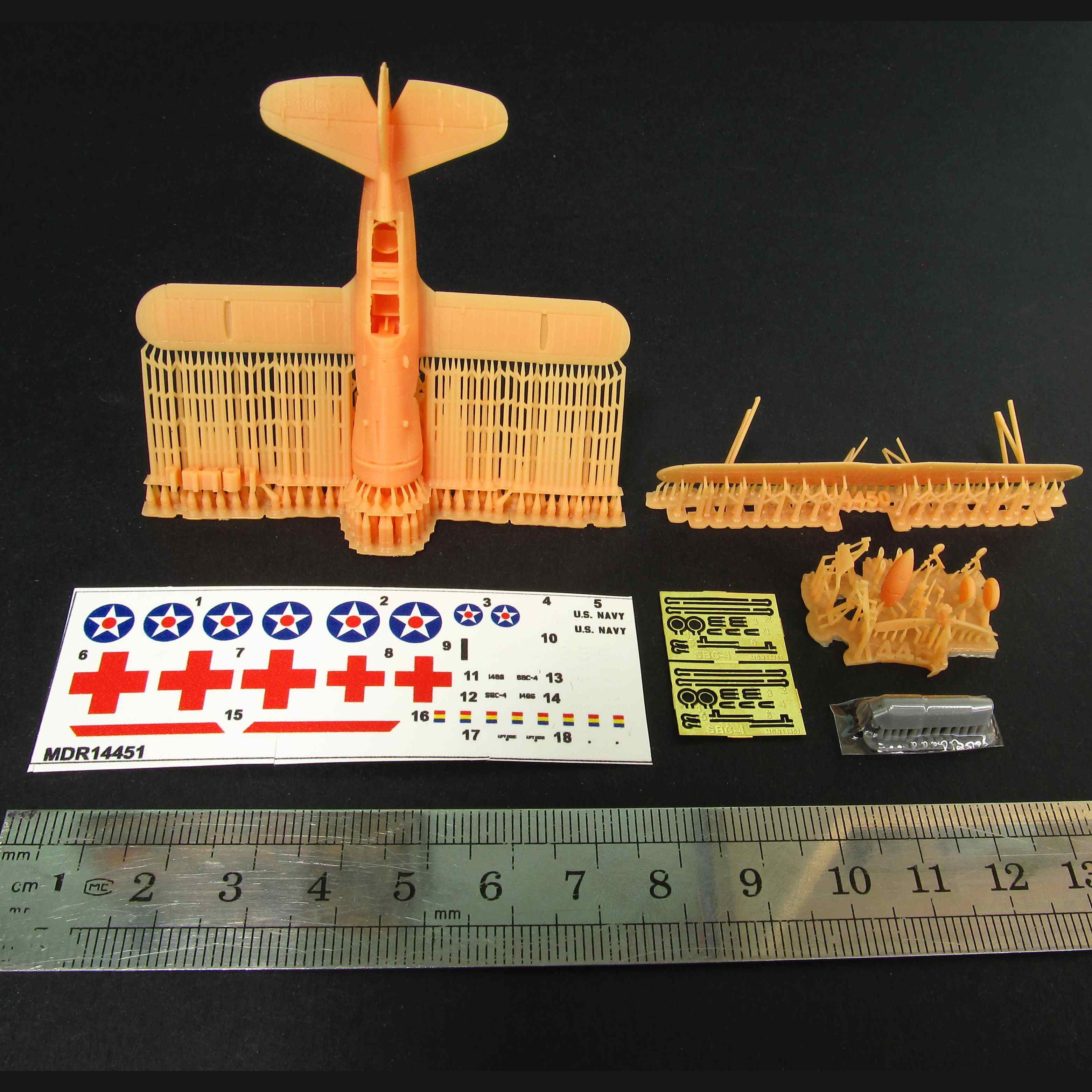 Curtiss Helldiver SBC-4 Scale 1:144 Metallic Details MDR14451