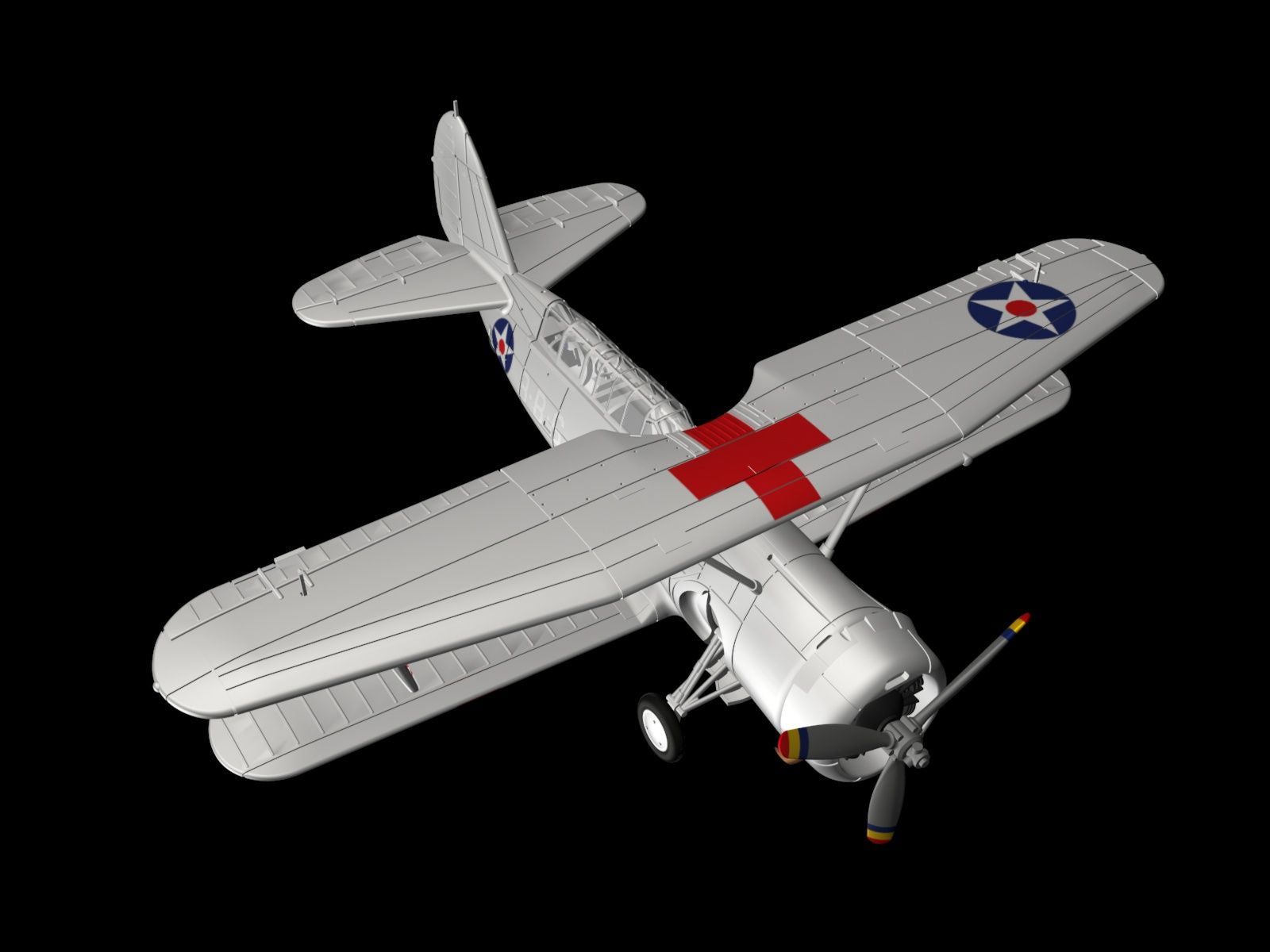 Curtiss Helldiver SBC-4 Scale 1:144 Metallic Details MDR14451