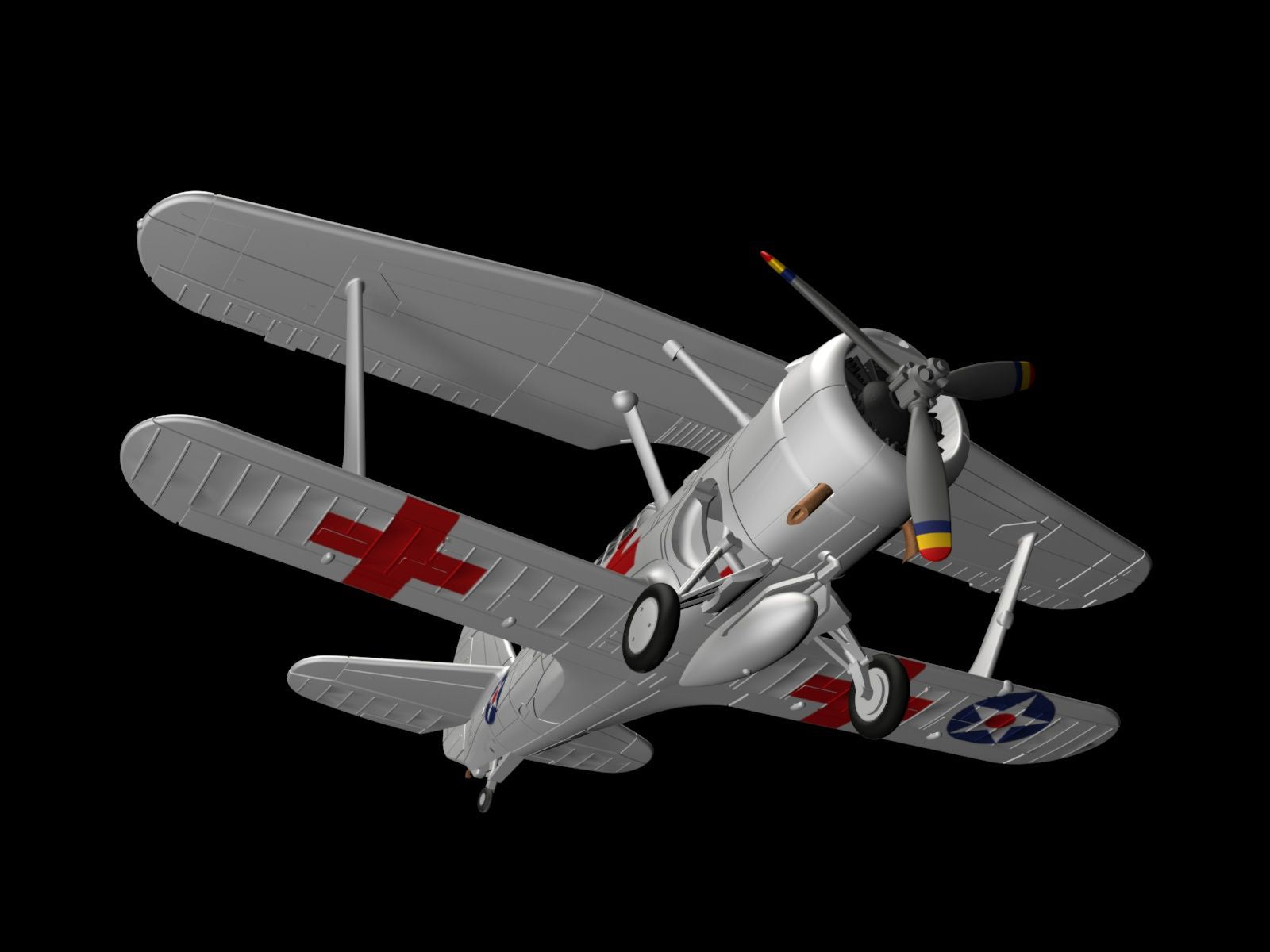 Curtiss Helldiver SBC-4 Scale 1:144 Metallic Details MDR14451