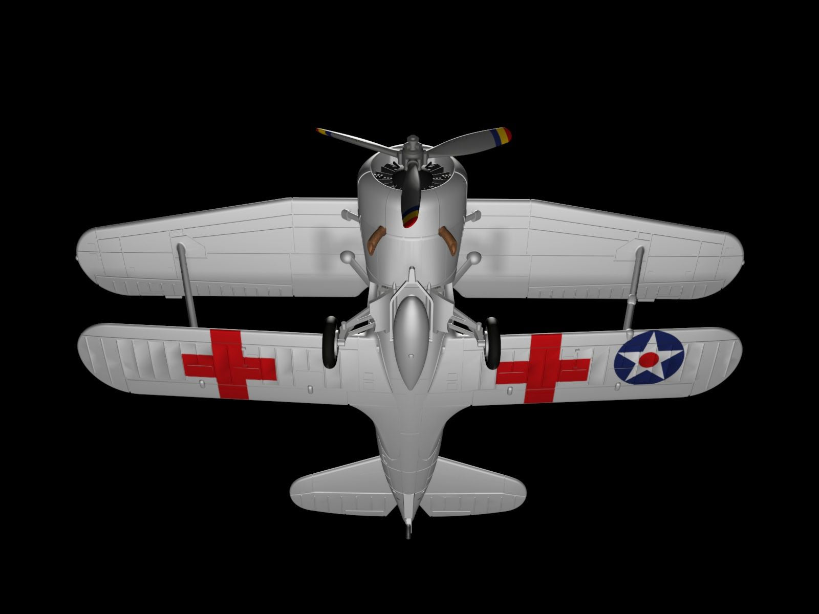 Curtiss Helldiver SBC-4 Scale 1:144 Metallic Details MDR14451