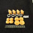 Airbus A380, Trent 900, Engines Detailing sets (3D-Printed) Scale 1:144 (Recommended for kit: Revell) Metallic Details MDR14452 - For Aircraft Kit Model