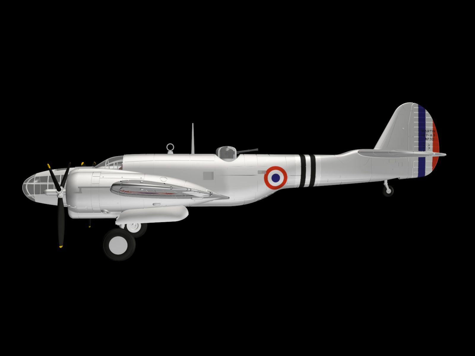 Martin Maryland Scale 1:144 Metallic Details MDR14453