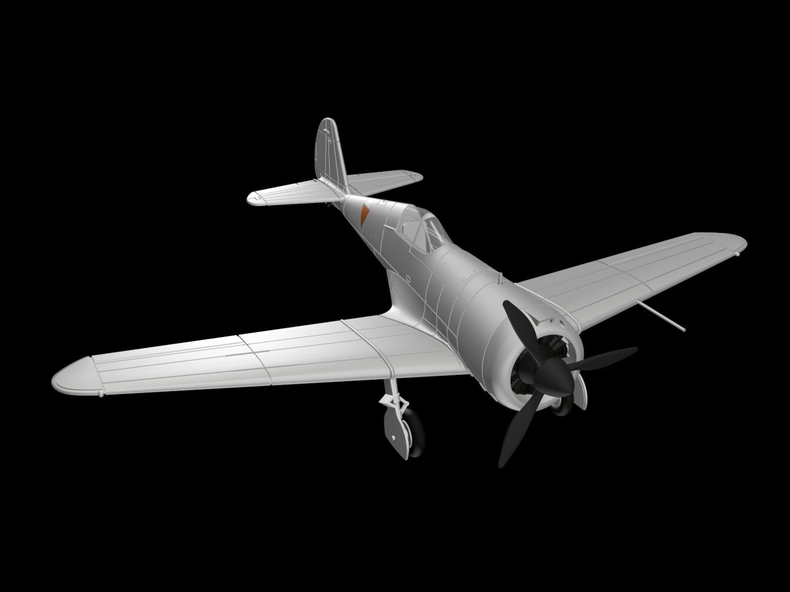Curtiss-Wright CW-21 Scale 1:144 Metallic Details MDR14455