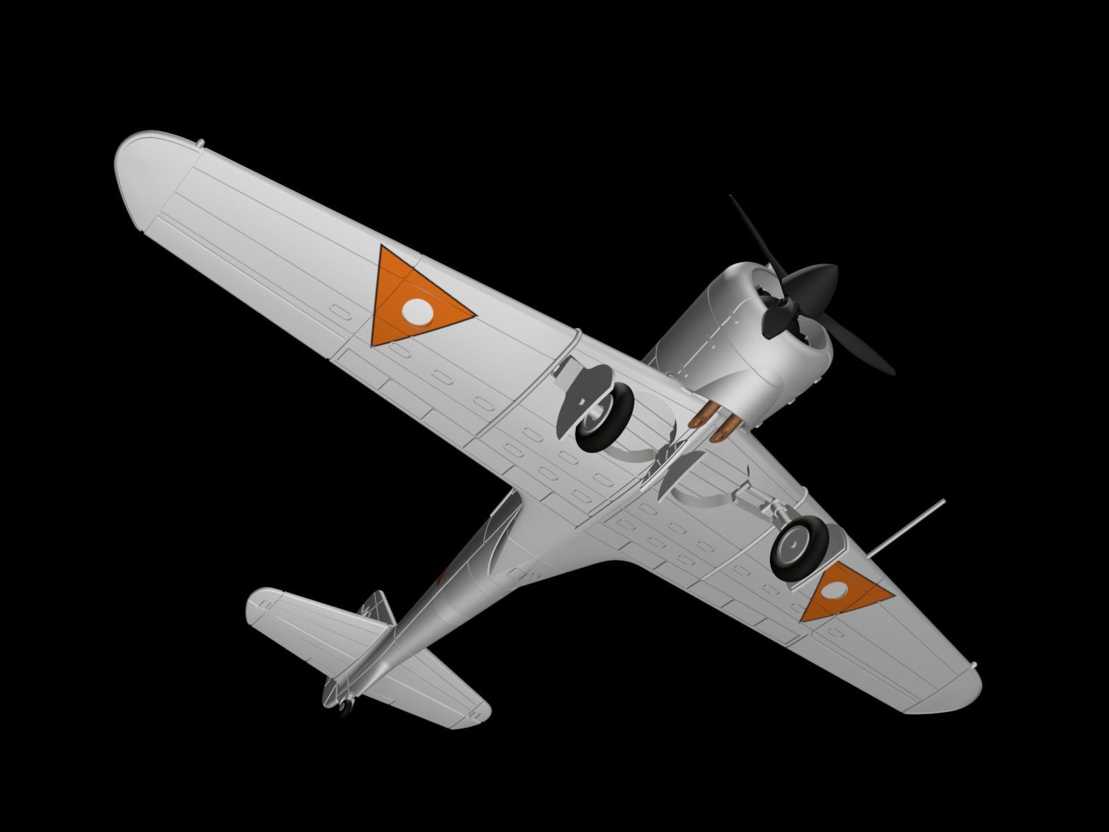 Curtiss-Wright CW-21 Scale 1:144 Metallic Details MDR14455