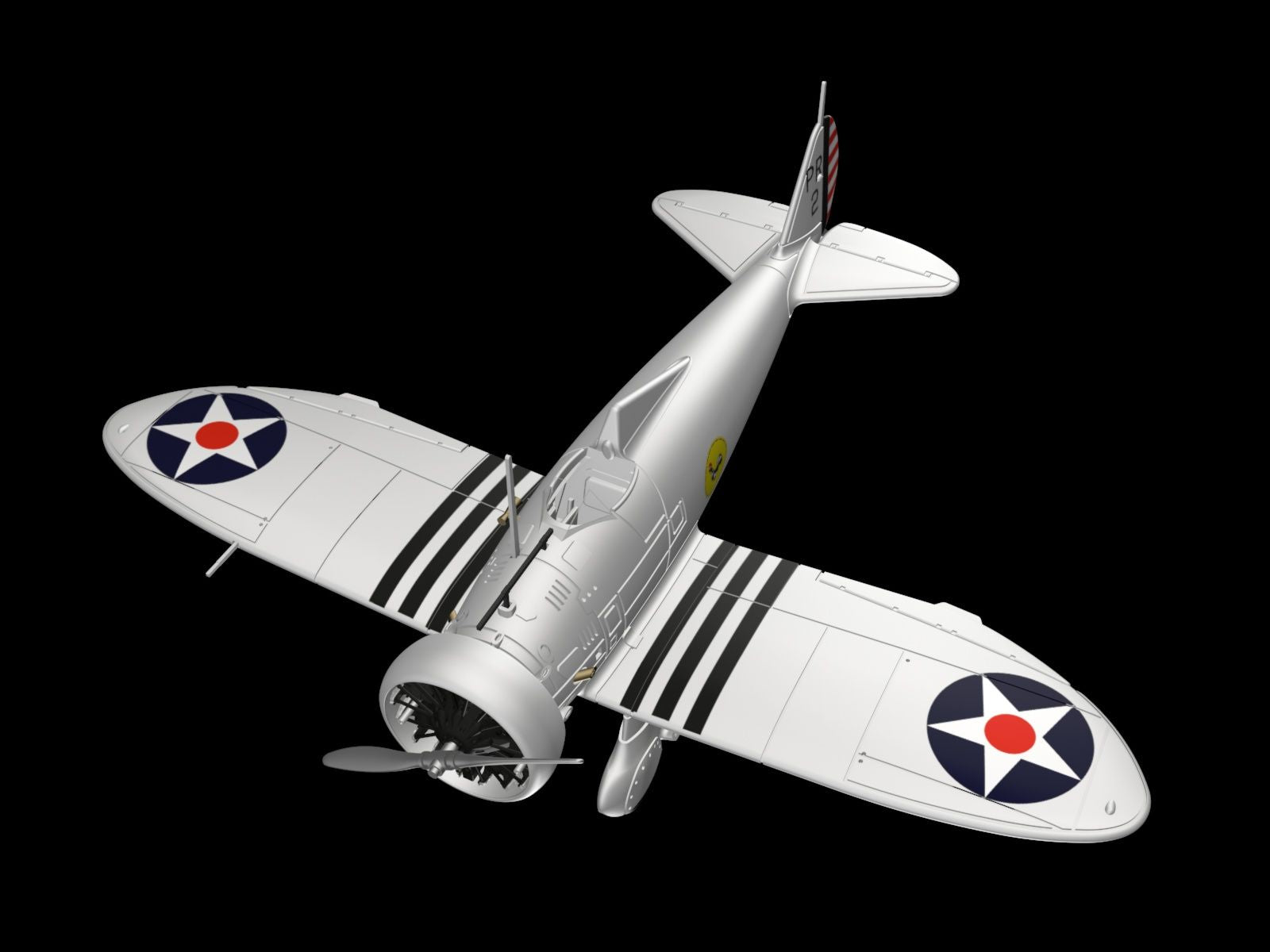 Boeing P-26 Peashooter Scale 1:144 Metallic Details MDR14458