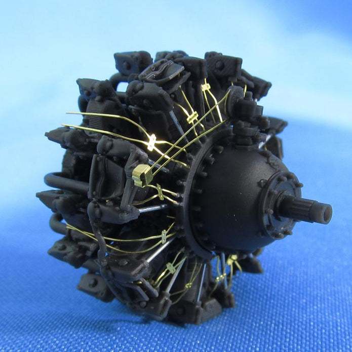 Pratt & Whitney R-1830 Engines, Detailing sets (Resin & Photoetch) Scale 1:32 (Recommended for kit: HobbyBoss) Metallic Details MDR3204 - For Aircraft Model Kits