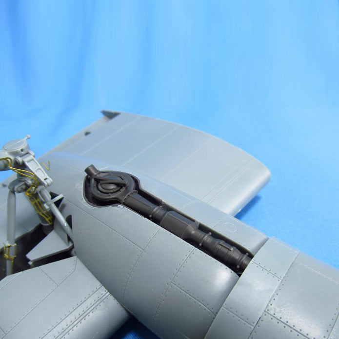 Consolidated B-24 Liberator, Detailing sets Engine Turbochargers (Resin) Scale 1:32 (Recommended for kit: HobbyBoss) Metallic Details MDR3205 - For Aircraft Model Kit