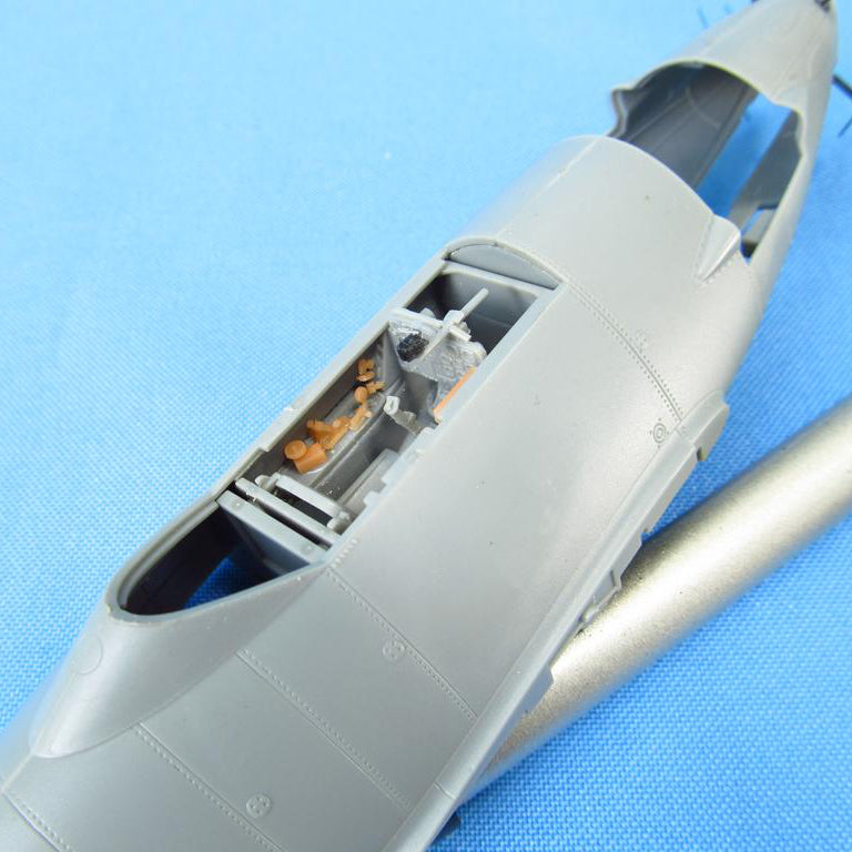 Control handles, Part 2 (for WWII-era German planes) Scale 1:32 Metallic Details MDR3211