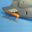 M18 gun pod with M134 Minigun Scale 1:32 Metallic Details MDR3212
