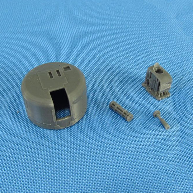 Emerson Electric TAT-102 Turret for the helicopter model AH-1G Cobra (for AH-1G ICM, Special Hobby and Revell kits)
 Scale 1:32 Metallic Details MDR3217