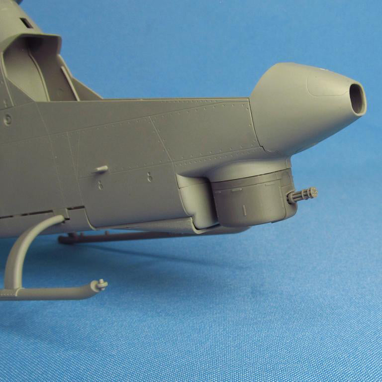 Emerson Electric TAT-102 Turret for the helicopter model AH-1G Cobra (for AH-1G ICM, Special Hobby and Revell kits) Scale 1:32 Metallic Details MDR3217