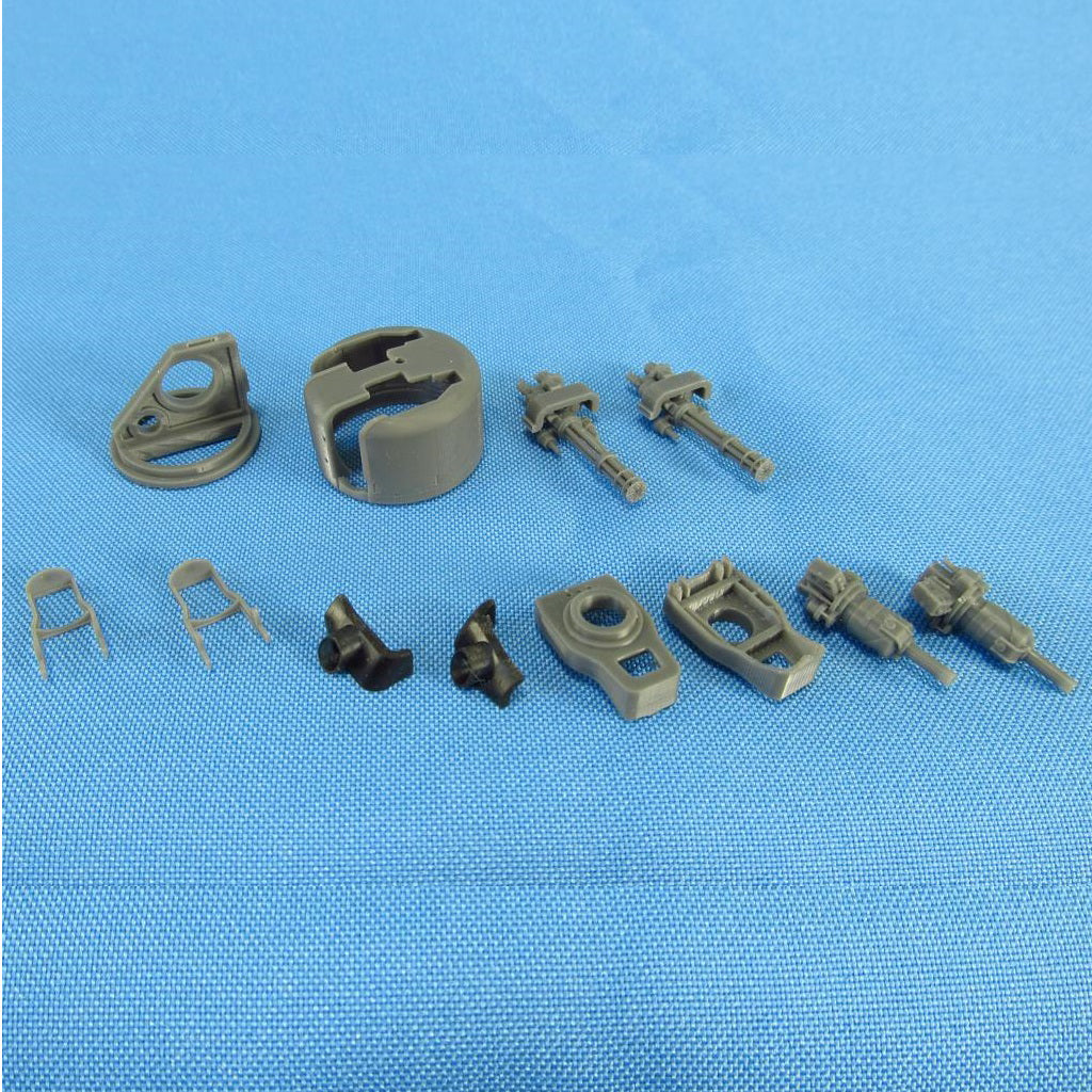 Emerson Electric M28 Turret for helicopter model AH-1G Cobra (for AH-1G ICM, Special Hobby and Revell kits) Scale 1:32 Metallic Details MDR3218